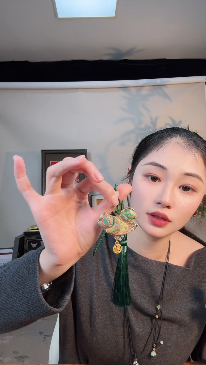 镀金如意双面马桑蚕丝