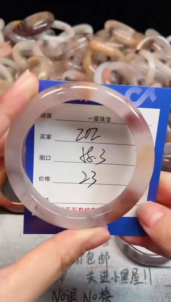 未镶嵌手镯石英质玉202