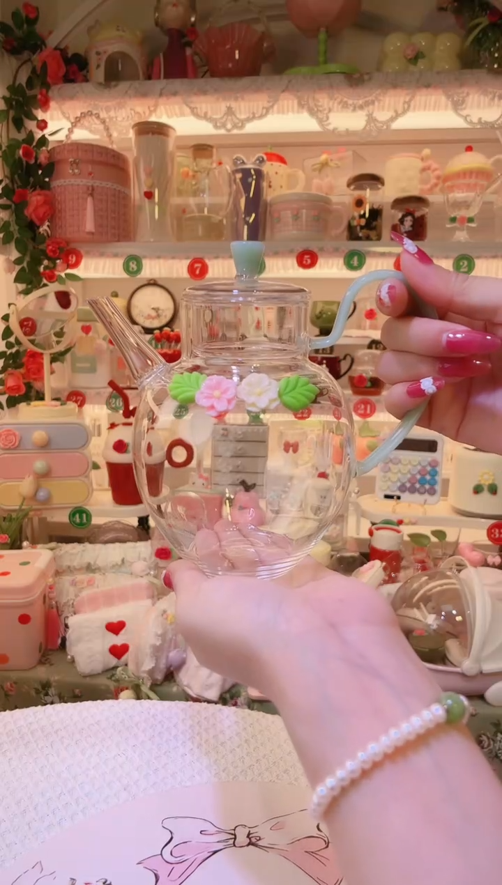 小花仙煮茶壶——手工制作品质好！