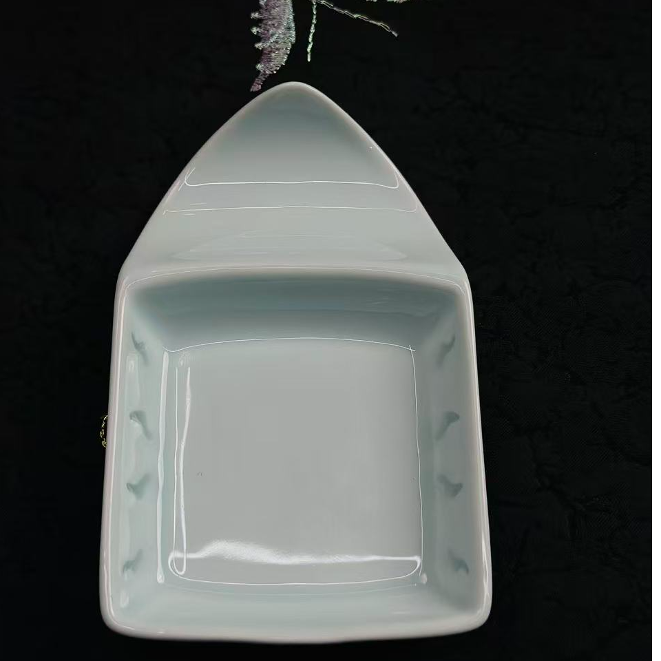 雅致味碟筷架（宝石青/缠枝莲/青玲珑