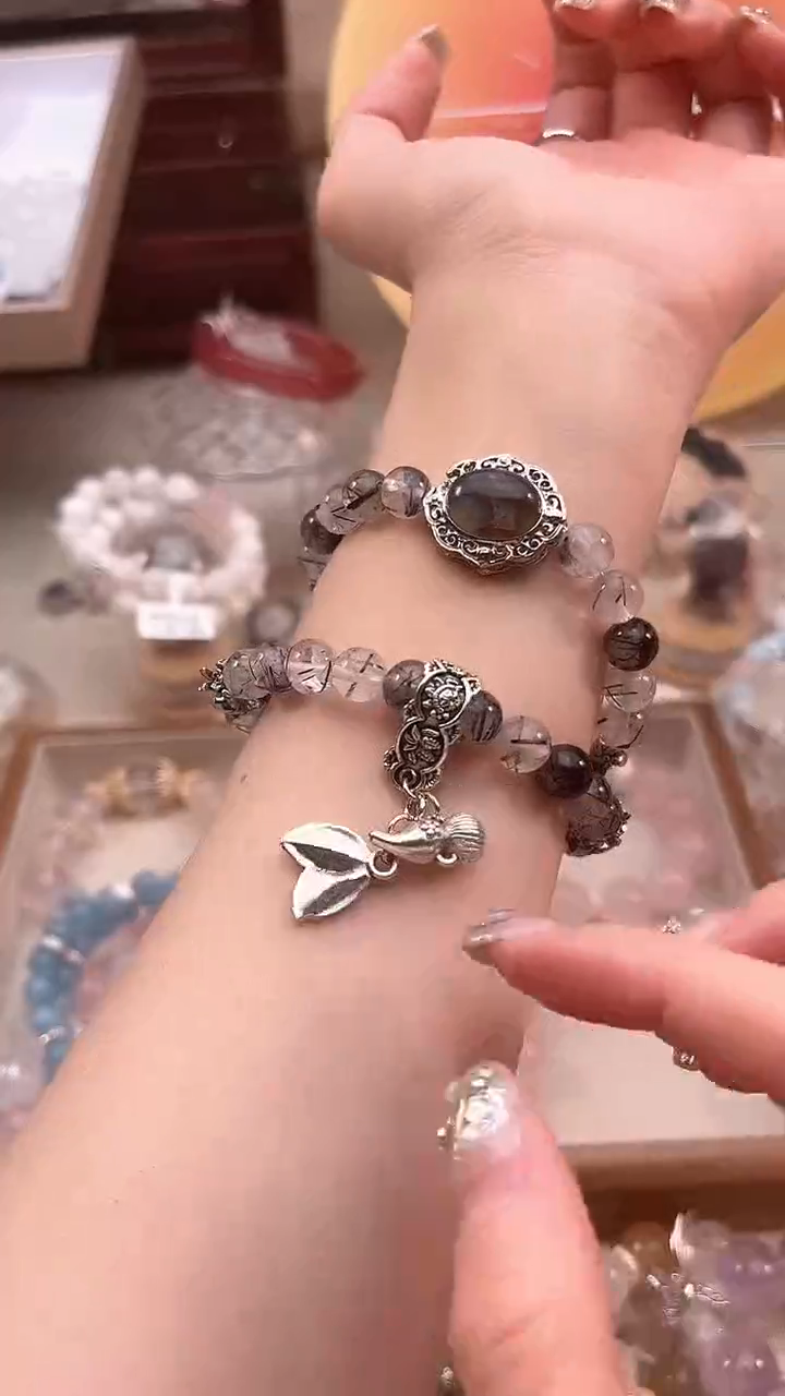 【闪购商品】水晶手链未镶嵌多样性发货发其一颜色微差