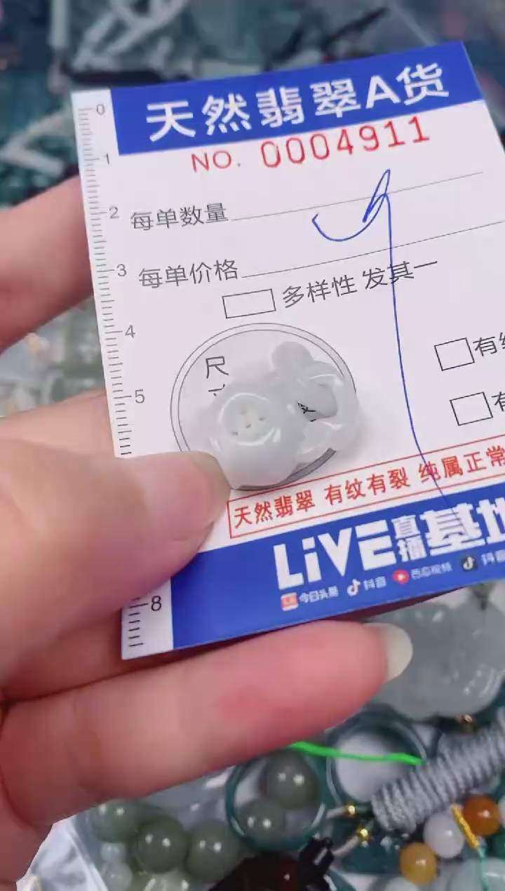 颈饰未镶嵌翡翠00004911