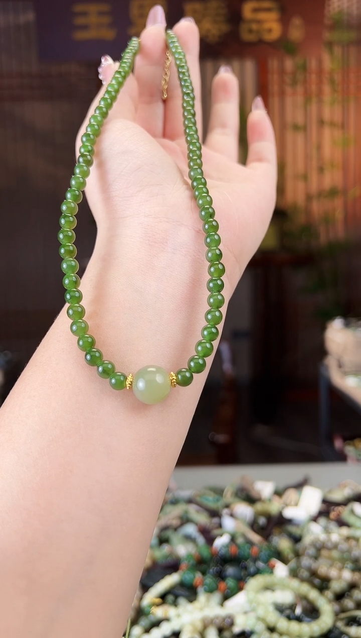 【闪购商品】和田玉颈饰未镶嵌 多样性发一