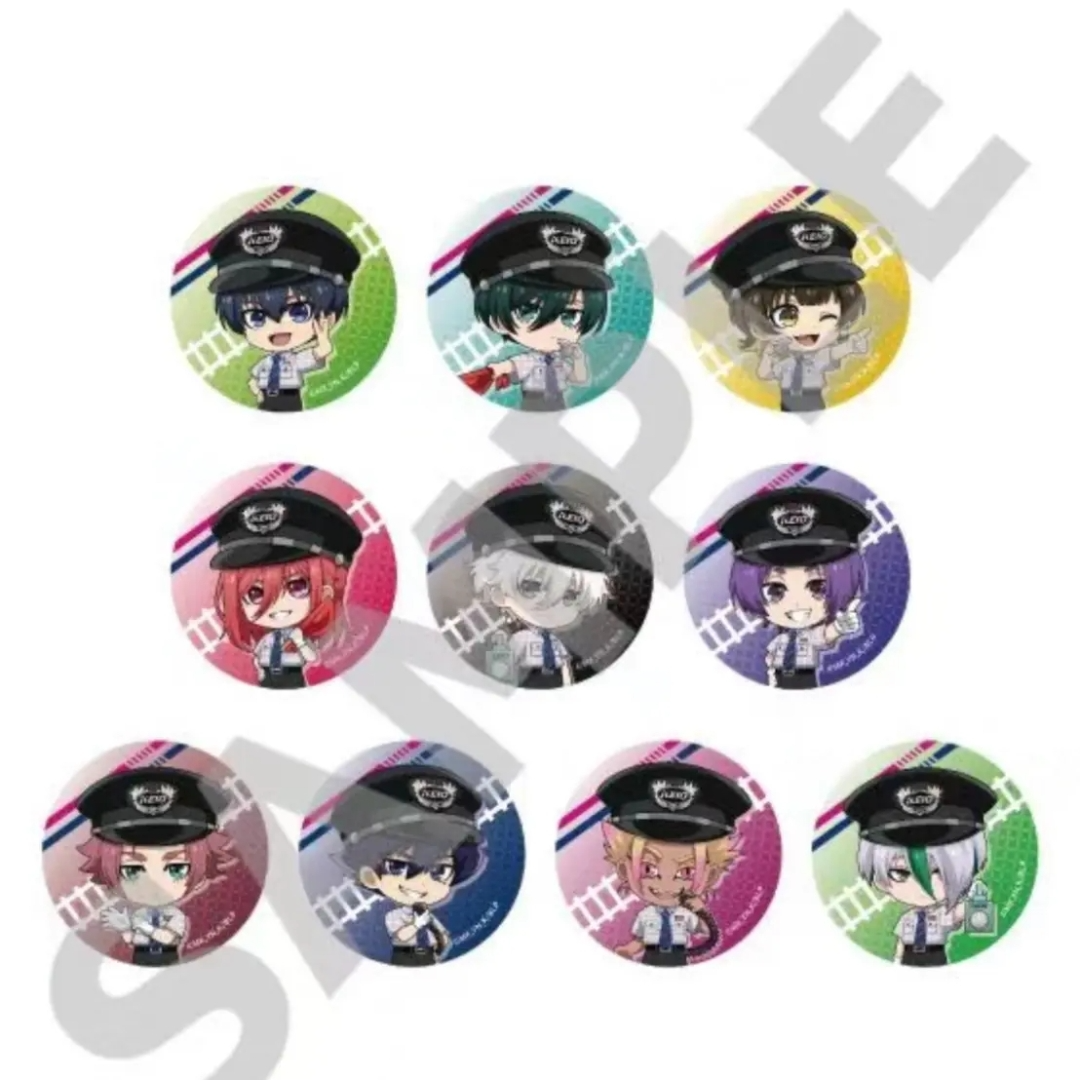  【日谷】蓝色监狱京王电铁联动Q吧唧徽章（代拆不退换）