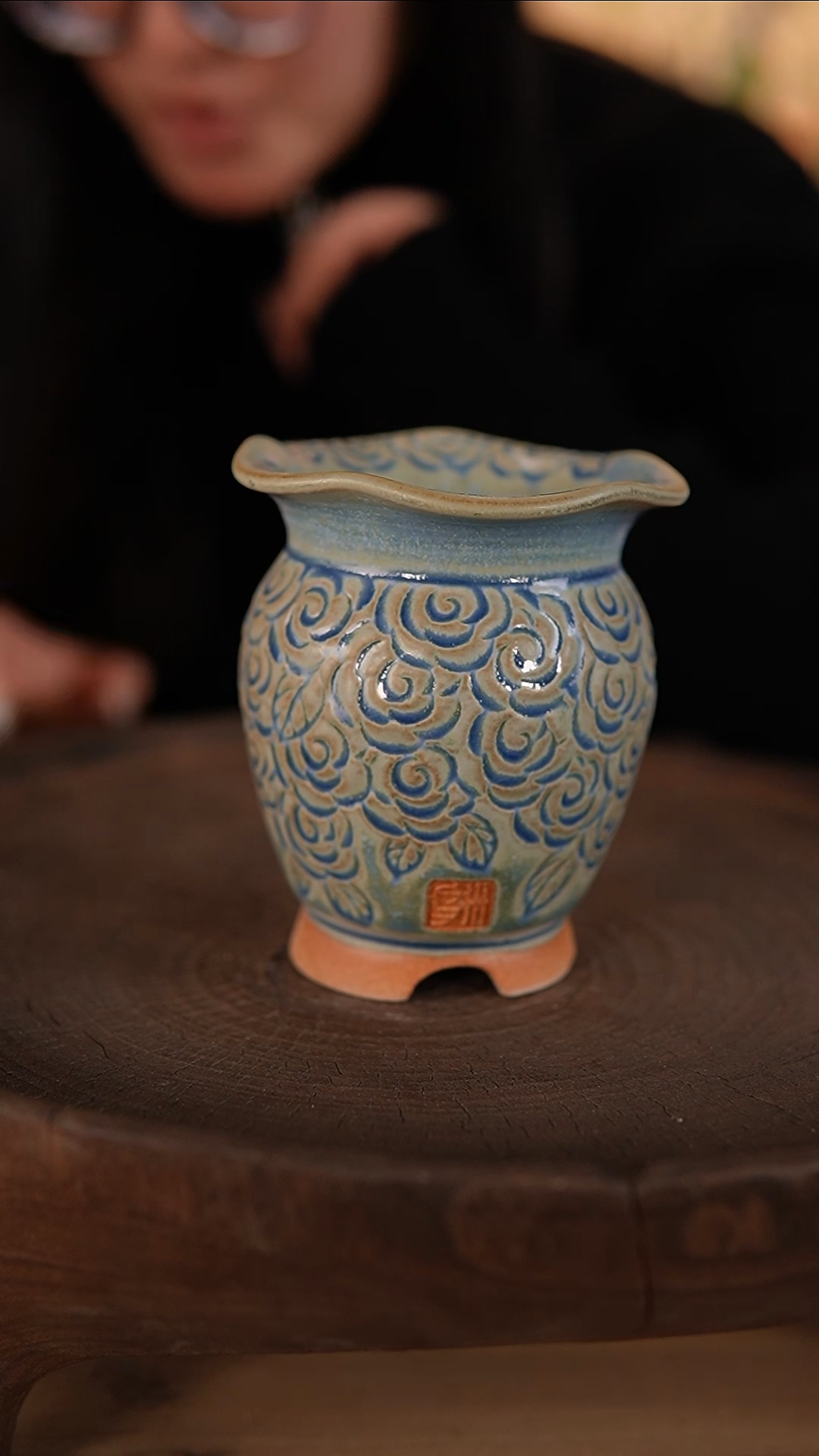 【闪购商品】红陶1-23-044默认有瑕口5.5