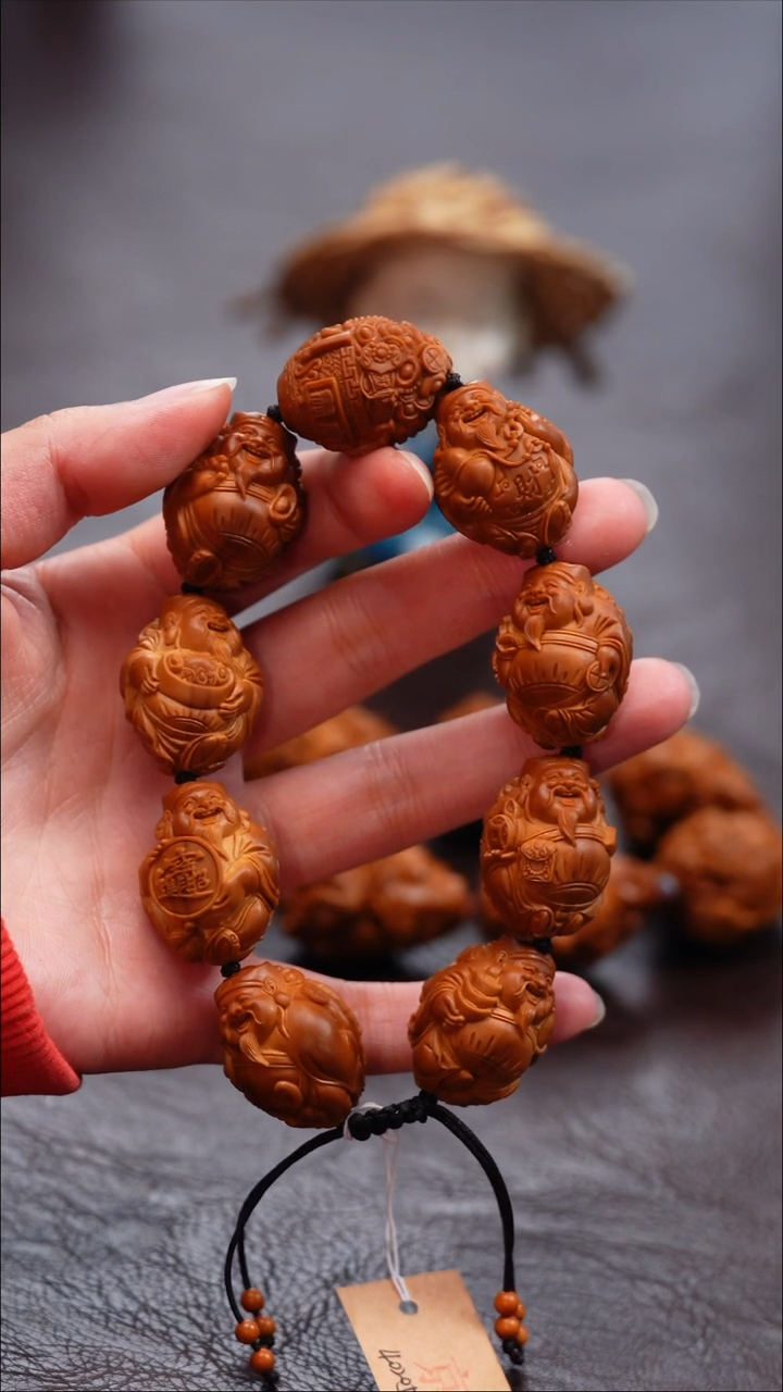 手串/手链橄榄核财神