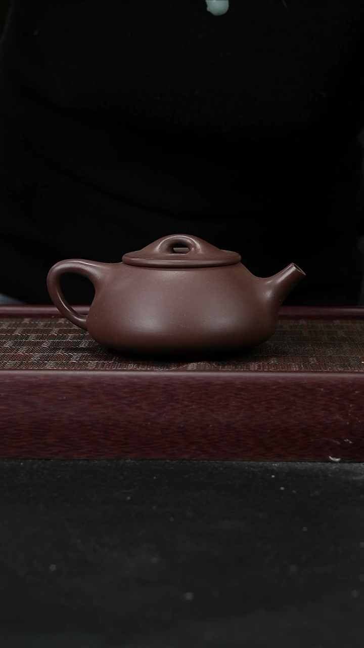 茶壶紫砂lcc紫泥景舟满瓢350cc