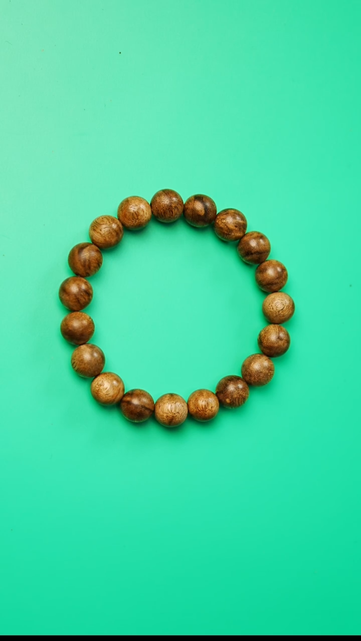 沉香手串柬埔寨菩萨棋单圈11mm   03306