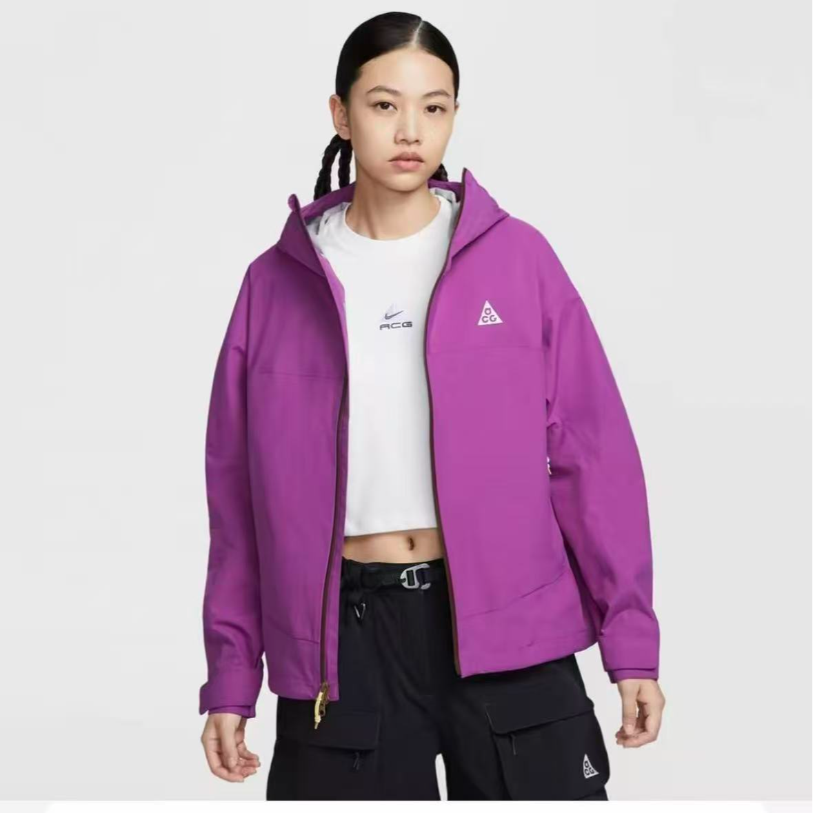 NIKE耐克2025女子 ACG SFADV MORPHO RAIN JKT梭织外套HJ0247-505