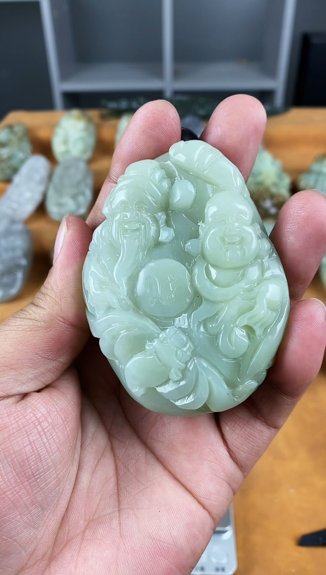 未镶嵌和田玉挂件1