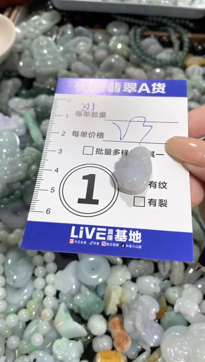 颈饰未镶嵌翡翠天然翡翠A货批量多样性发一件