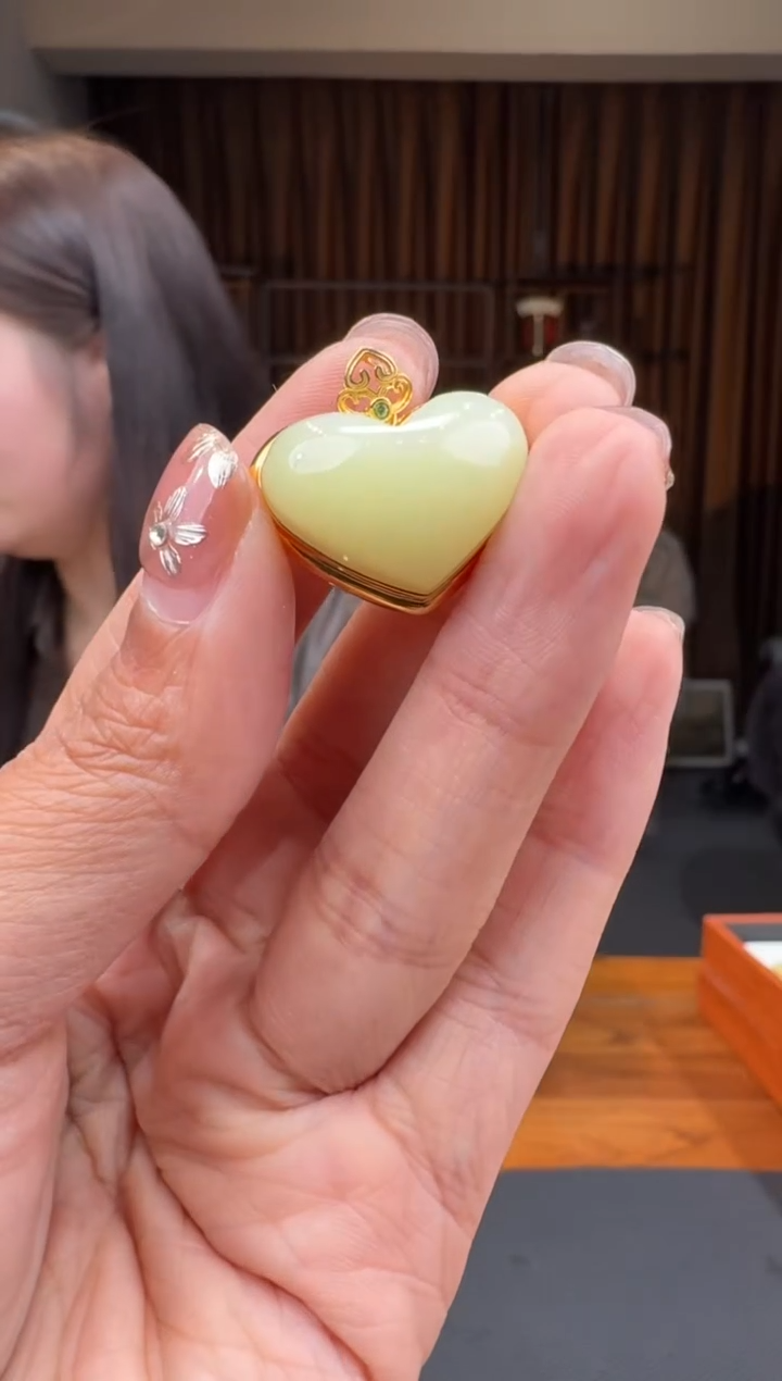 【闪购商品】和田玉14418K金镶嵌1.31冰冰多样性发货