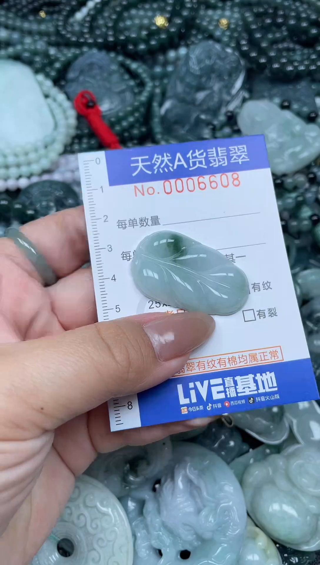 颈饰未镶嵌翡翠天然A货 支持复检