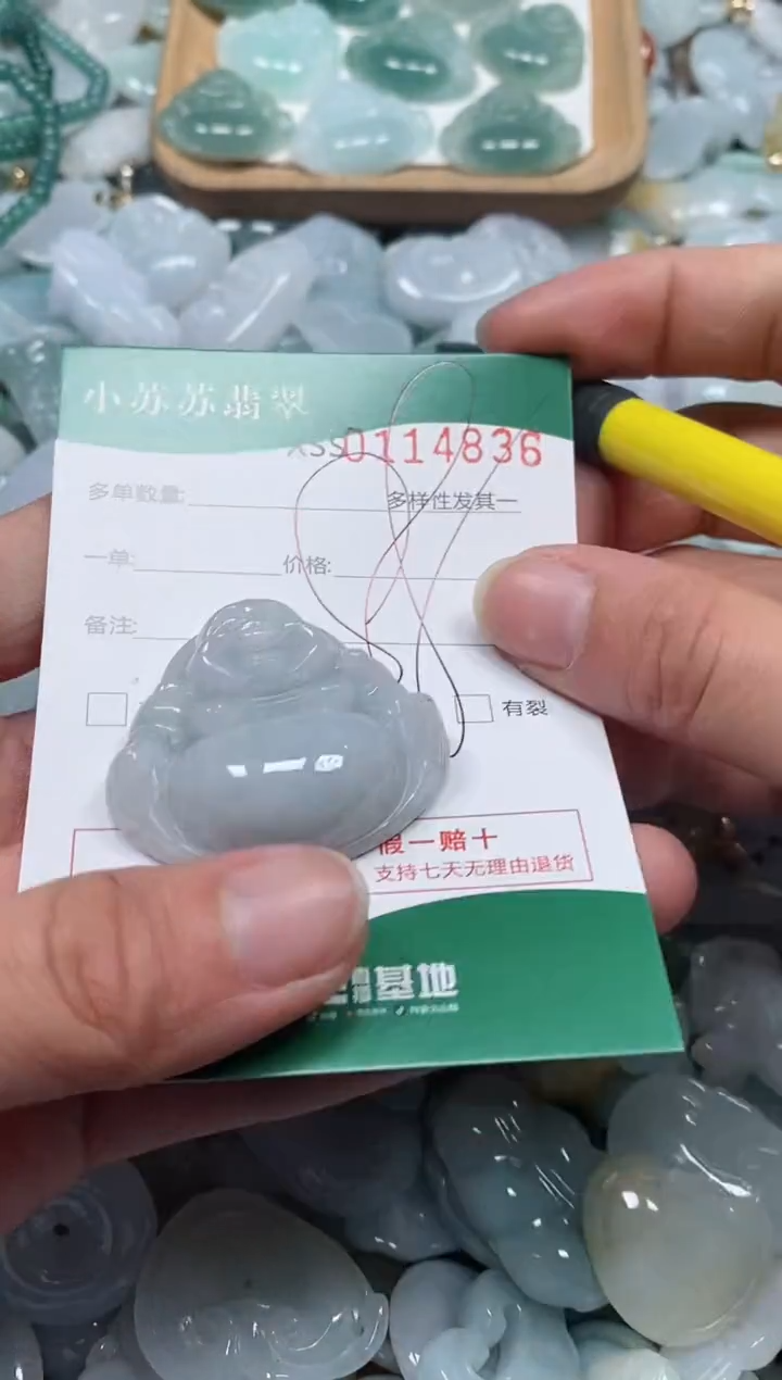 【闪购商品】翡翠颈饰未镶嵌闪购商品0114836