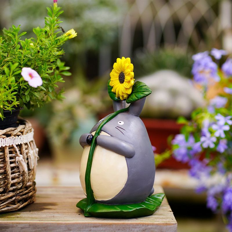  新款微景观造景宫崎骏动漫龙猫摆件可爱龙猫创意情人节儿童节