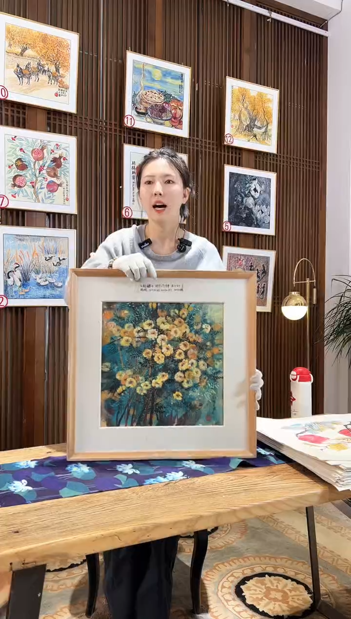 版画版画耿玉琨名章限量版画S