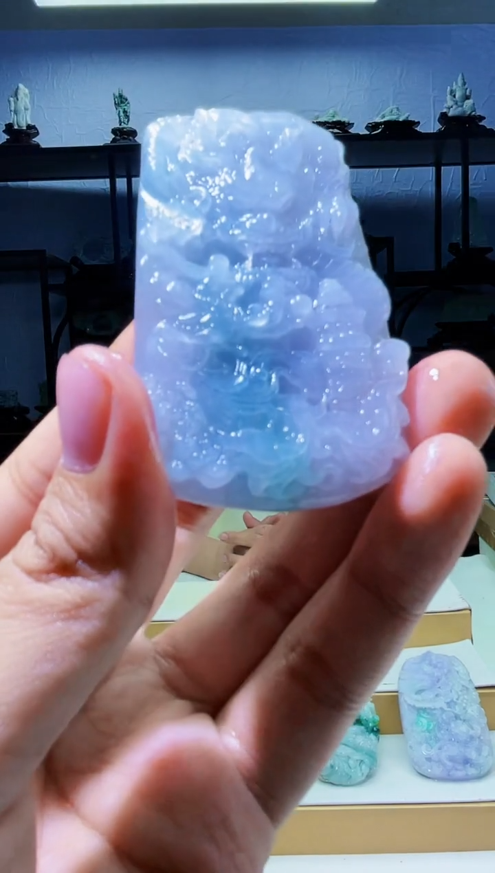 【闪购商品】定制翡翠未镶嵌毛货02260028