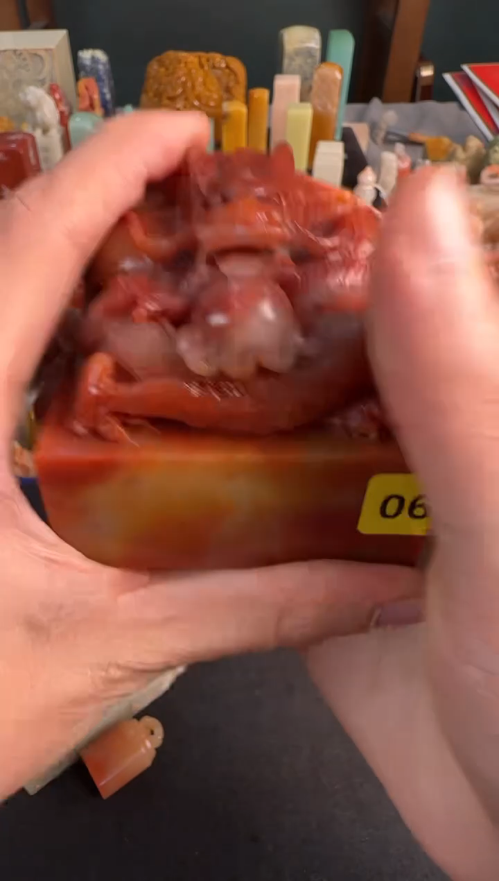 【闪购商品】青田石印石包刻81字0698