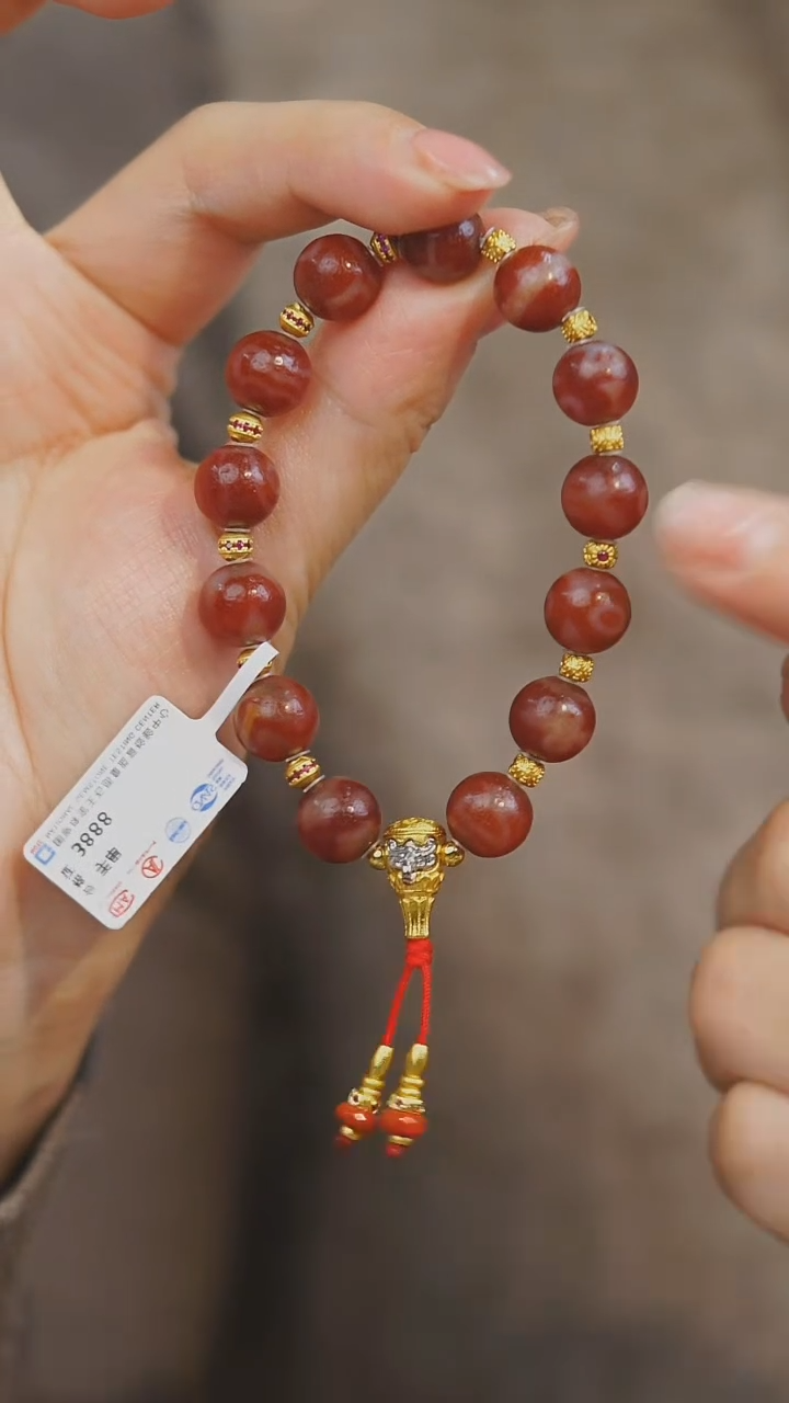 【闪购商品】玛瑙/玉髓手串未镶嵌多样性发其一