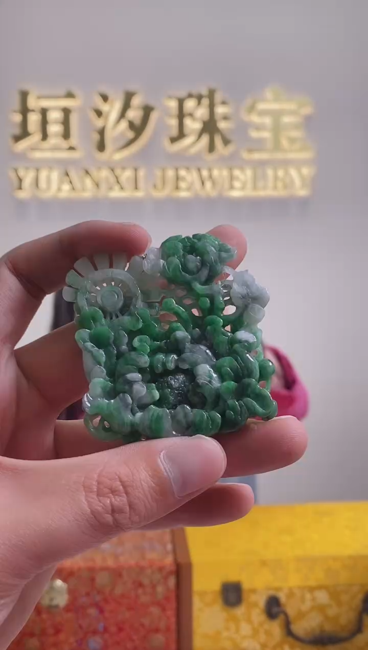 【闪购商品】翡翠颈饰未镶嵌天然A货翡翠