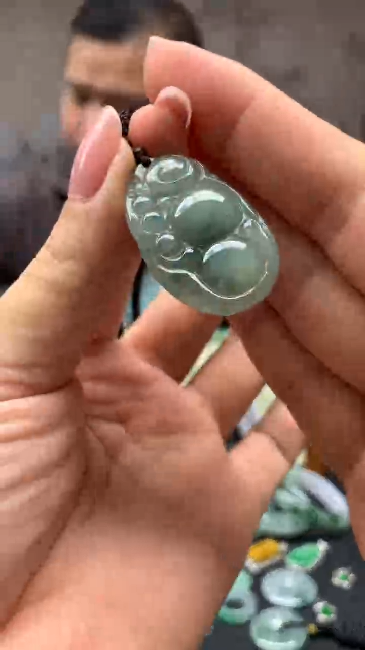 【闪购商品】翡翠颈饰未镶嵌5-天然翡翠