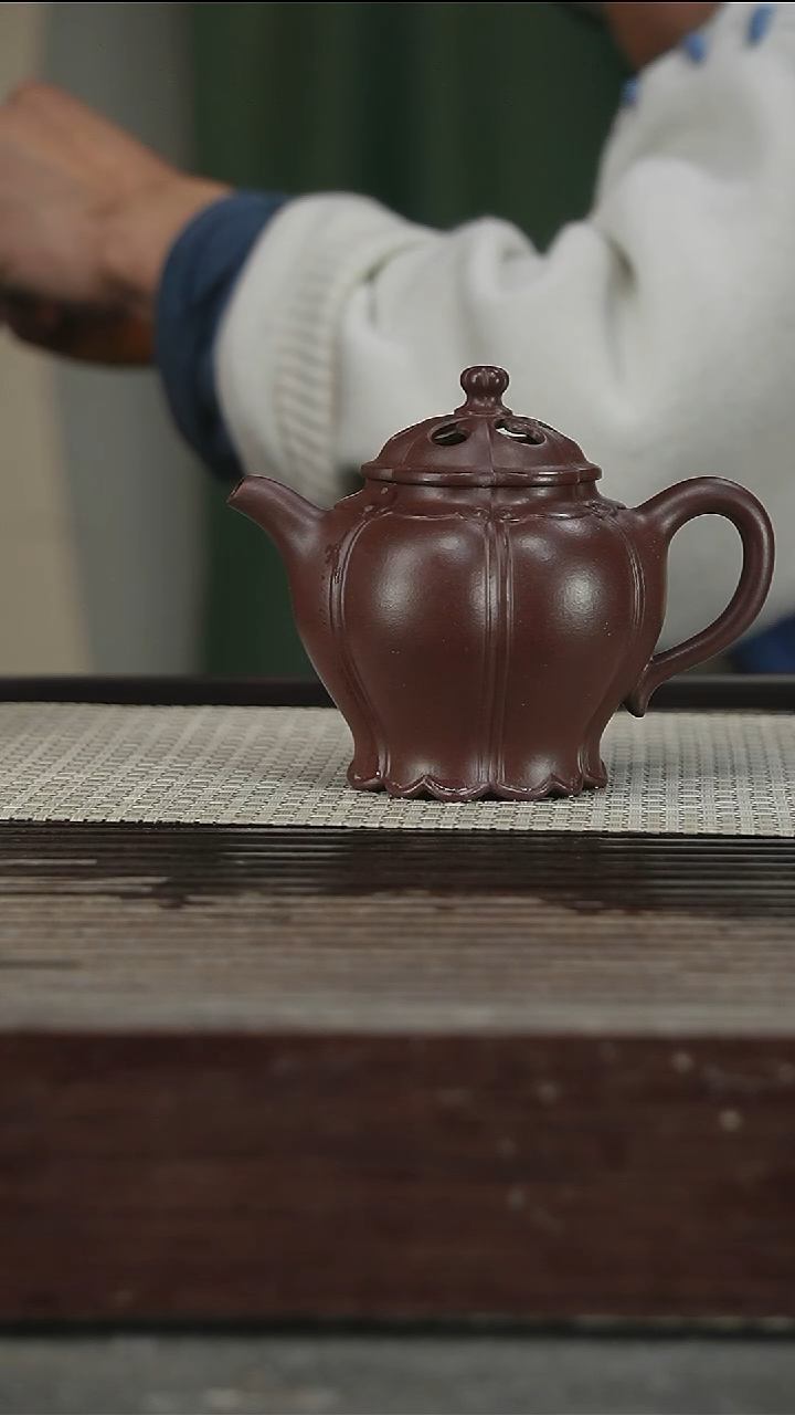 茶壶紫砂镂空260CC113号