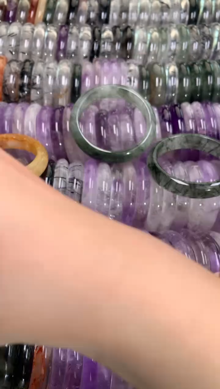 【闪购商品】水晶水晶手镯未镶嵌575-55