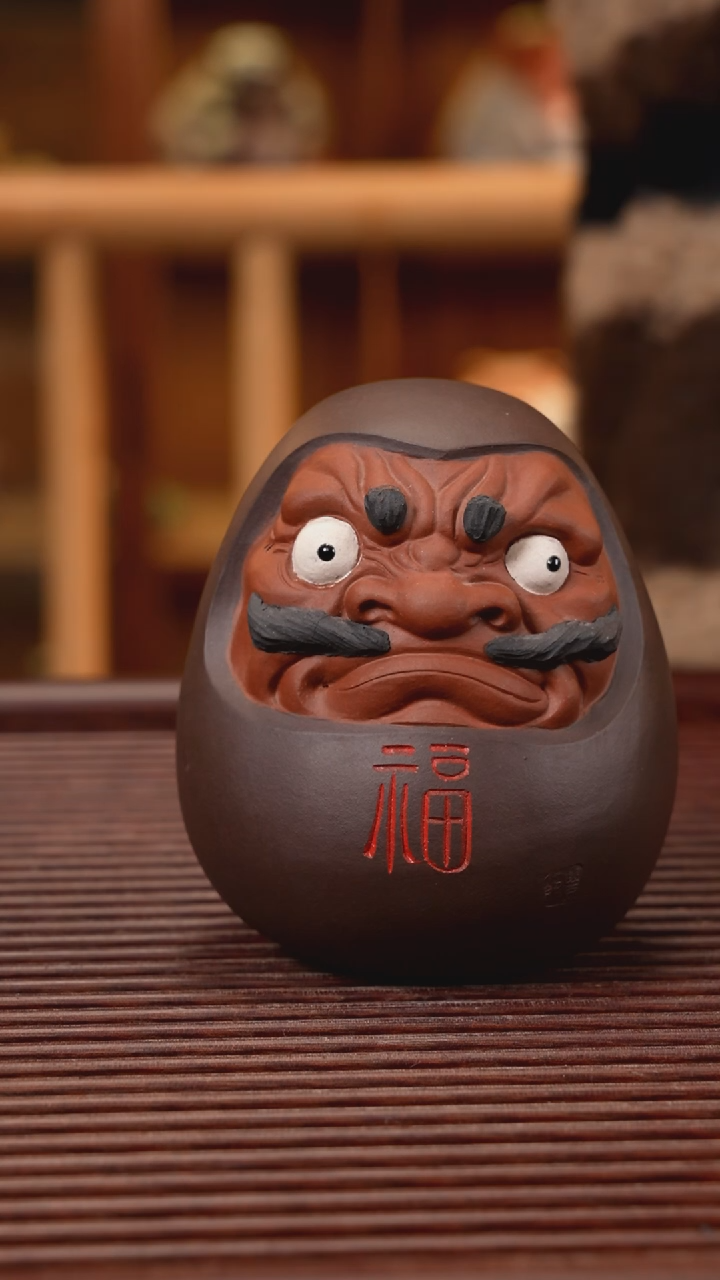 【闪购商品】紫砂茶宠达摩蛋，