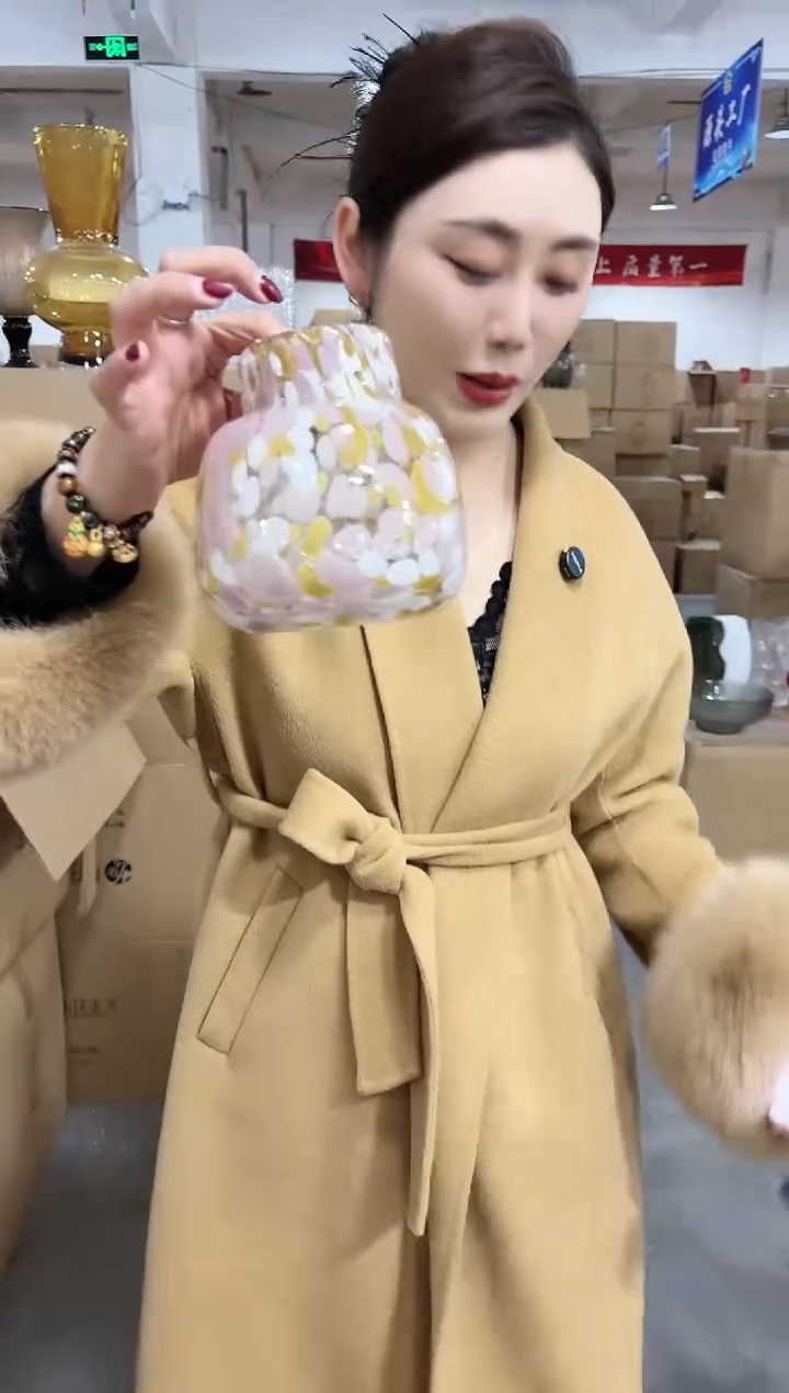 【闪购商品】玻璃私花贸易祁祁-微瑕--ZEWNK