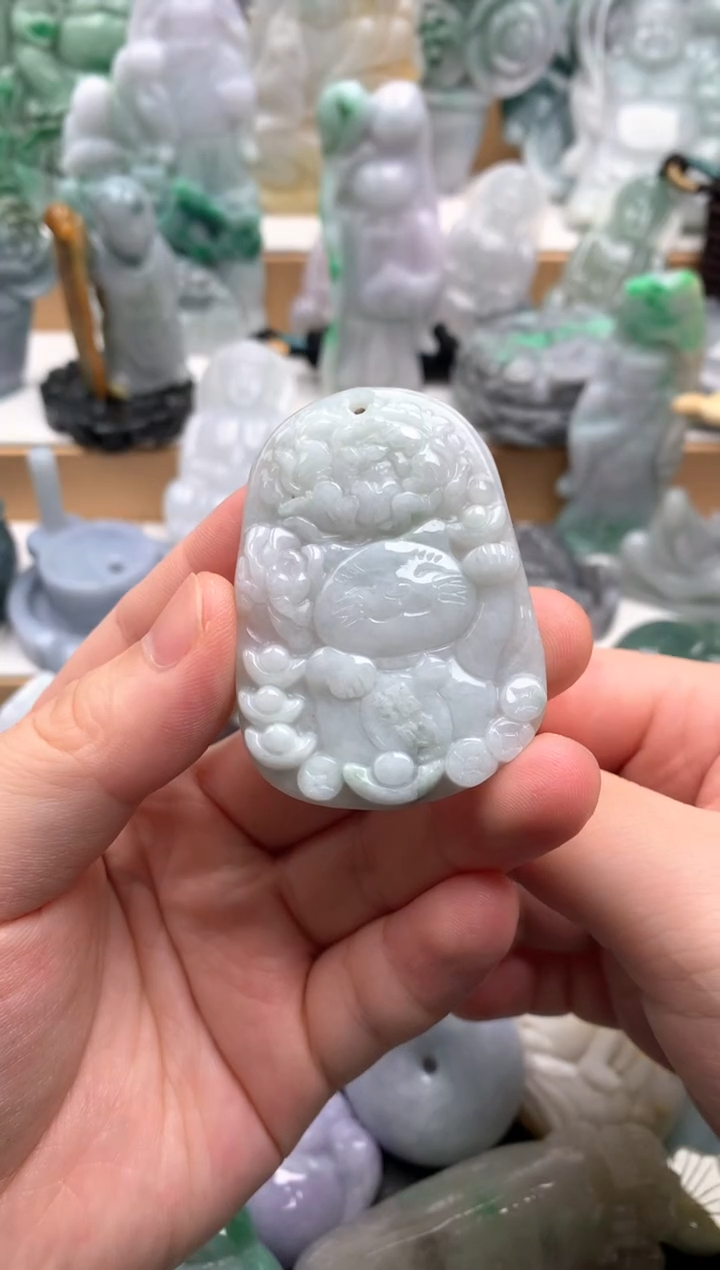 吊坠(不含链)未镶嵌翡翠1