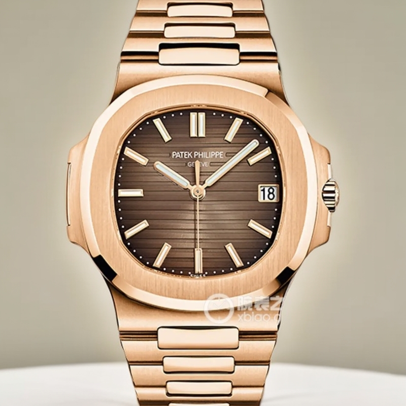 99新 Patek Philippe/百达翡丽 运动优雅系列 鹦鹉螺全套贴膜配戴