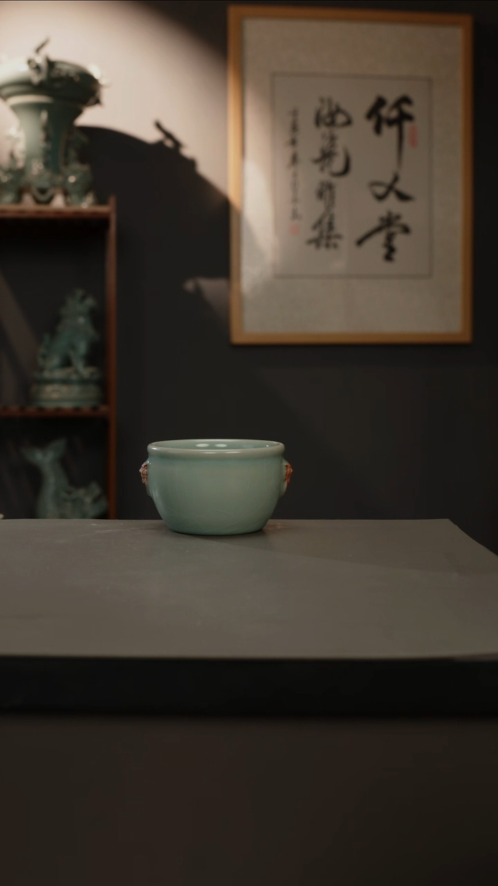 【闪购商品】杯仿古釉原矿 缸杯