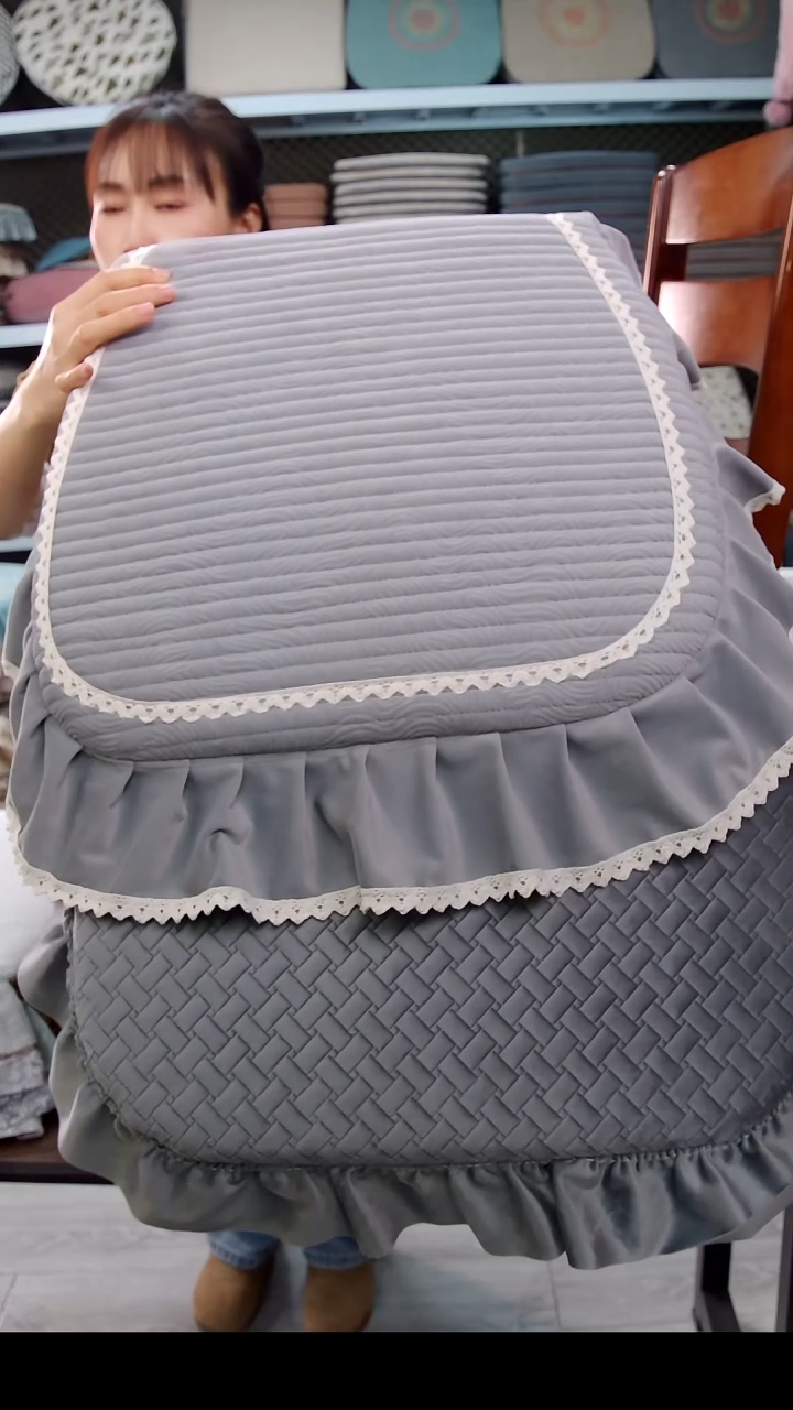 布横条细绒：灰色5个