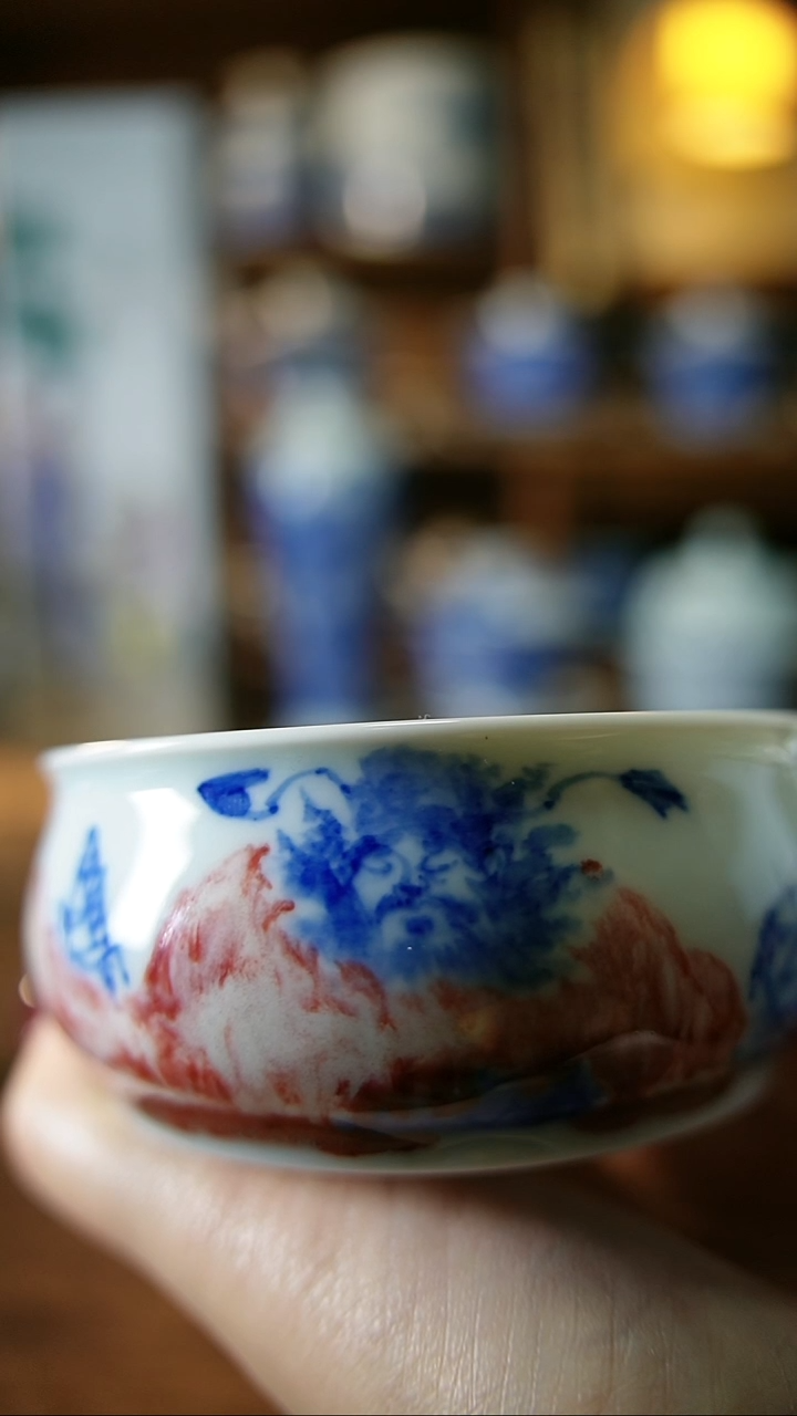 人**途景德镇手工手绘茶具