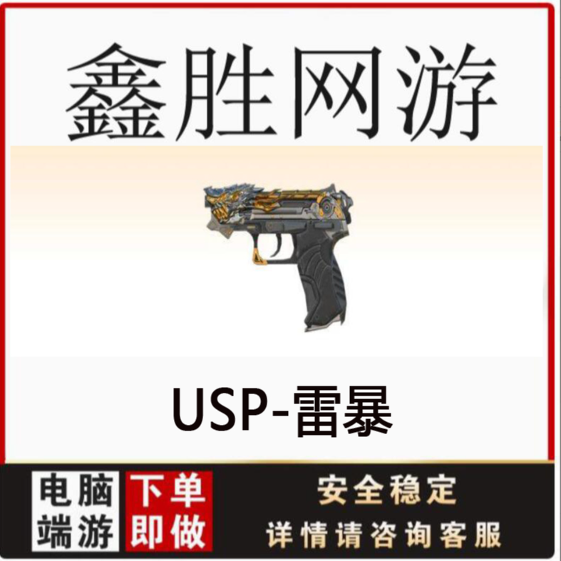 CF穿越火线USP-雷暴端游商品副武器