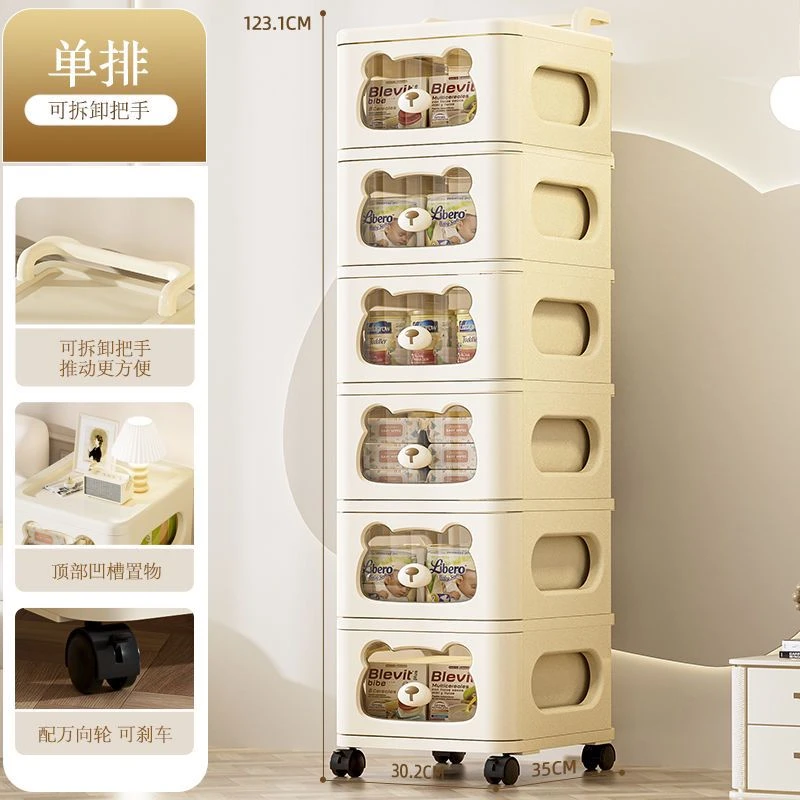 尾货6层小熊置物架居家百货（轻微瑕疵介意慎拍） F10