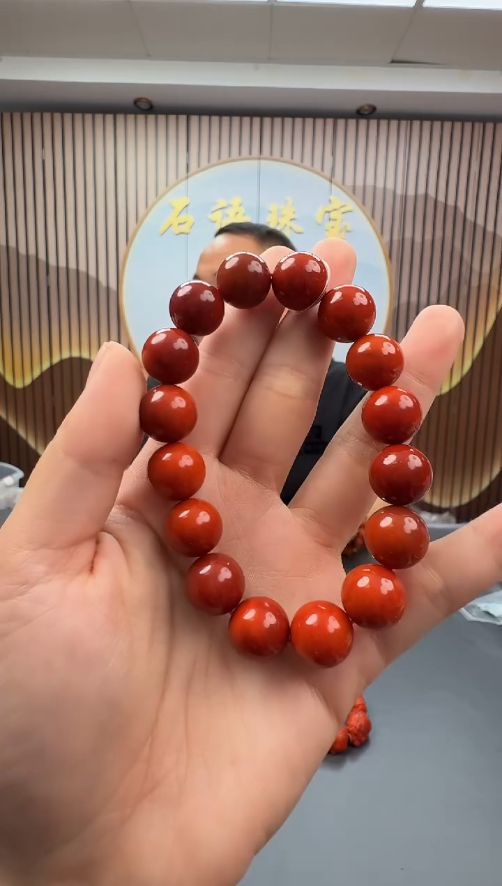 未镶嵌手串南红玛瑙025ZB1024产品一个