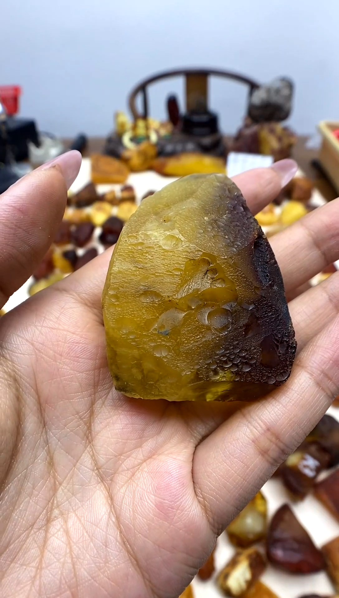 定制琥珀天然琥珀蜜蜡原石