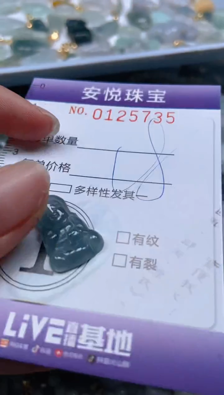 【闪购商品】翡翠颈饰未镶嵌闪购0125735