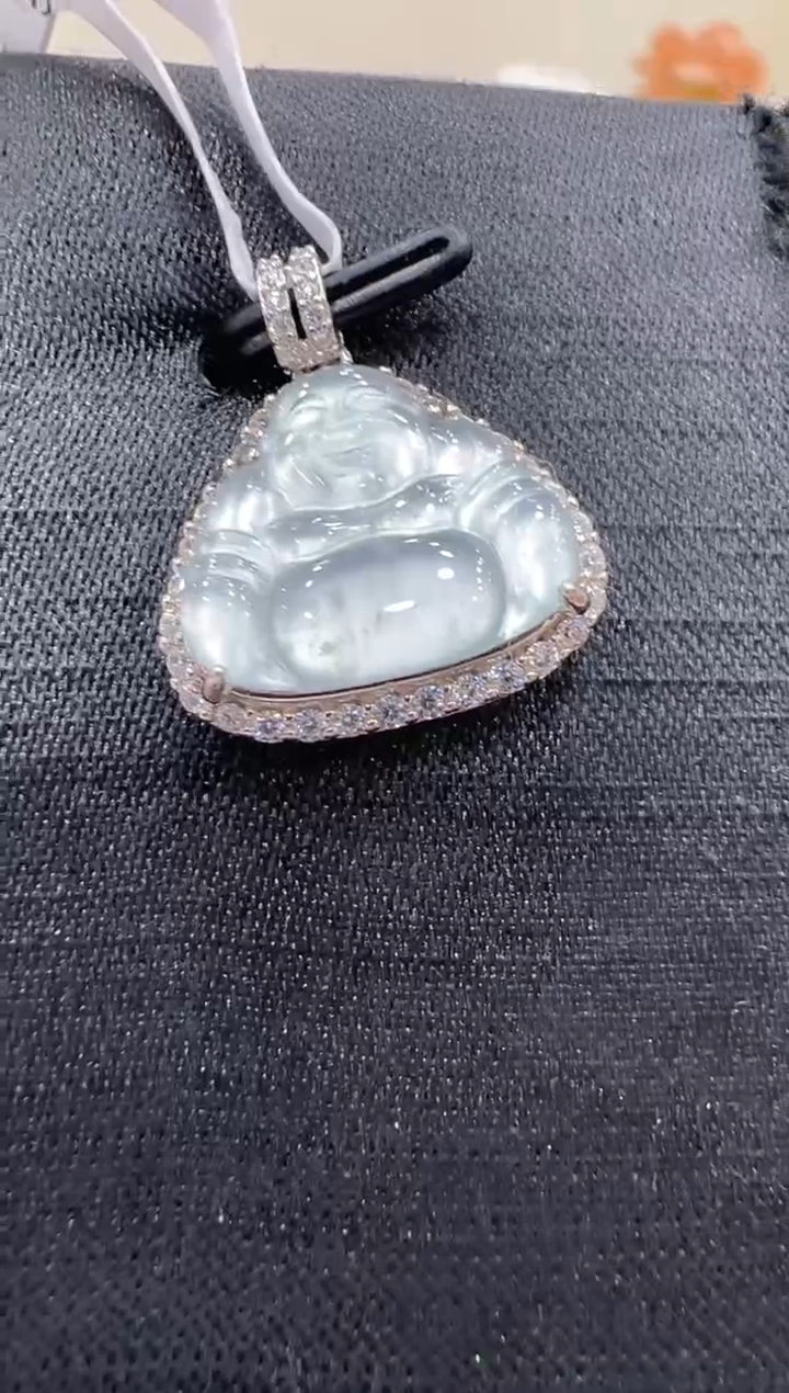 翡翠银S925镶嵌吊坠(不含链)多样性团购发一件