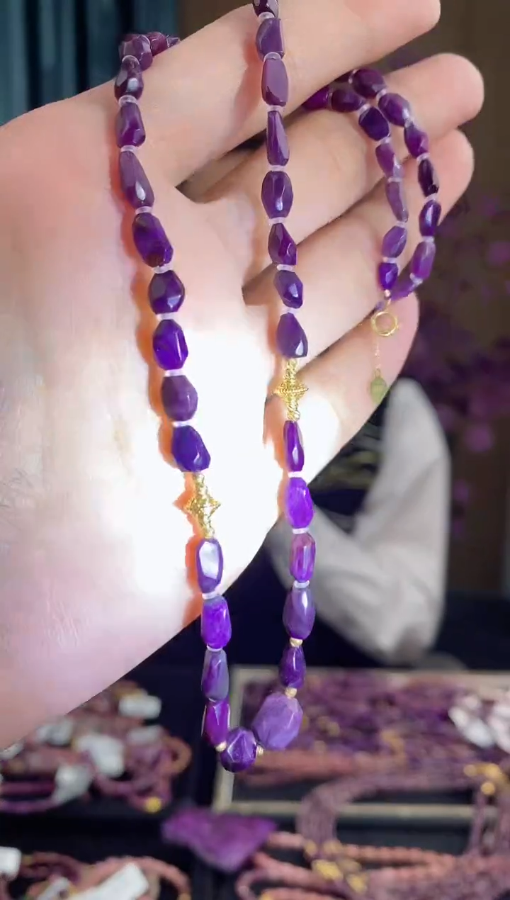 【闪购商品】苏纪石（舒俱来）项链18K金镶嵌183