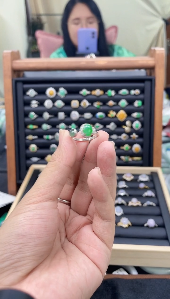 【闪购商品】翡翠戒指未镶嵌戒指