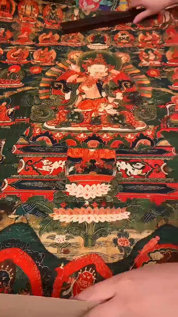 装裱画精美唐卡tk16