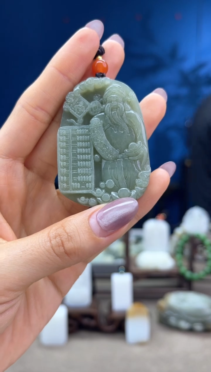 和田玉未镶嵌颈饰1