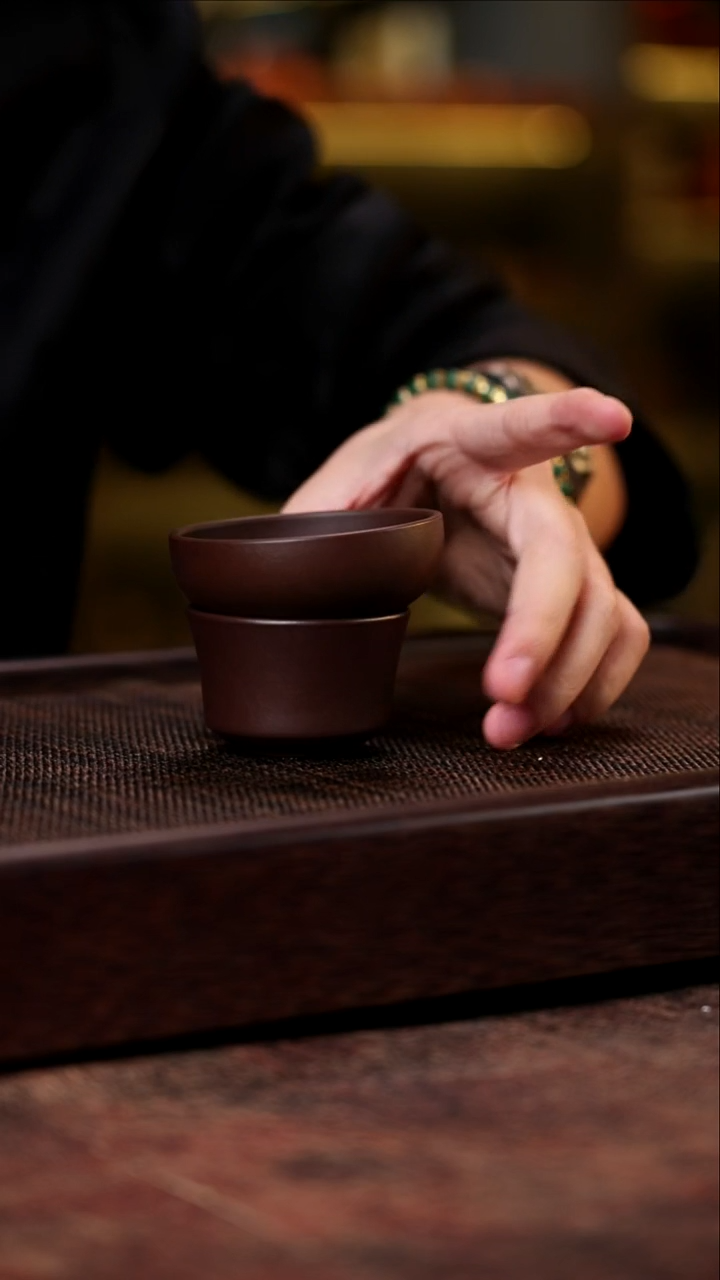 紫砂周边老紫泥茶漏