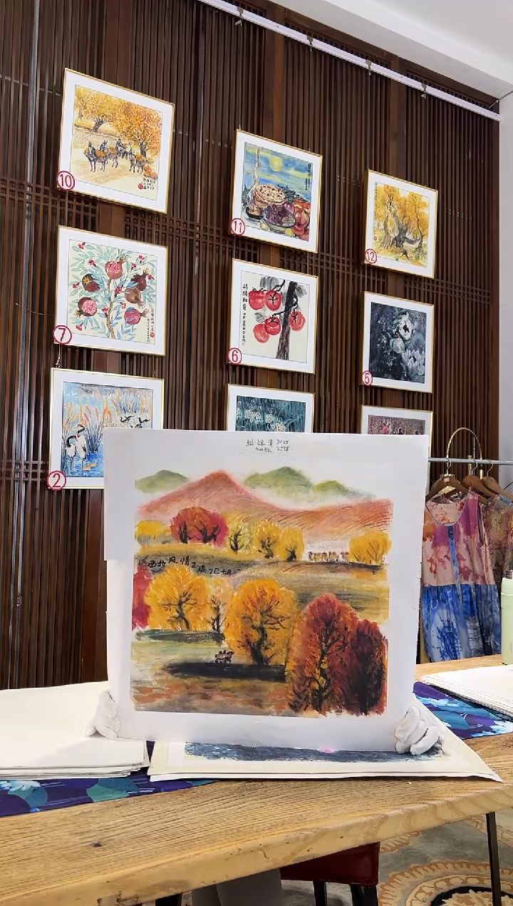 版画耿玉琨名章限量版画S