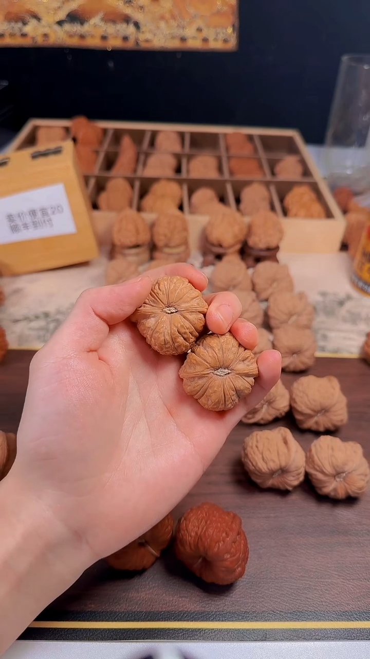 把件文玩核桃顺**740南瓜