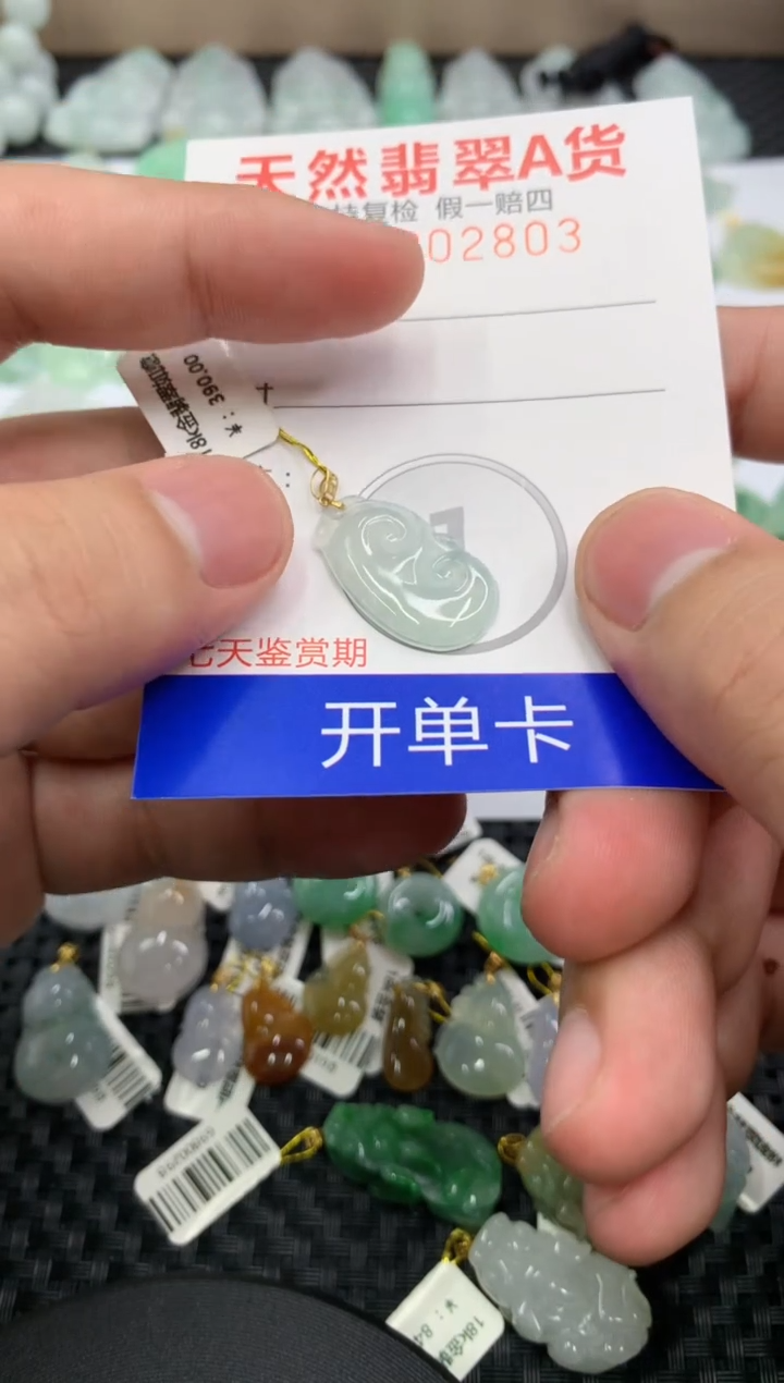 【闪购商品】翡翠颈饰18K金镶嵌11111111111