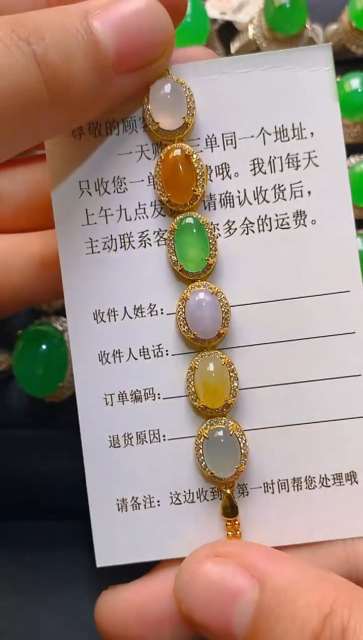 【闪购商品】翡翠耳饰银S925镶嵌天然A货翡翠1