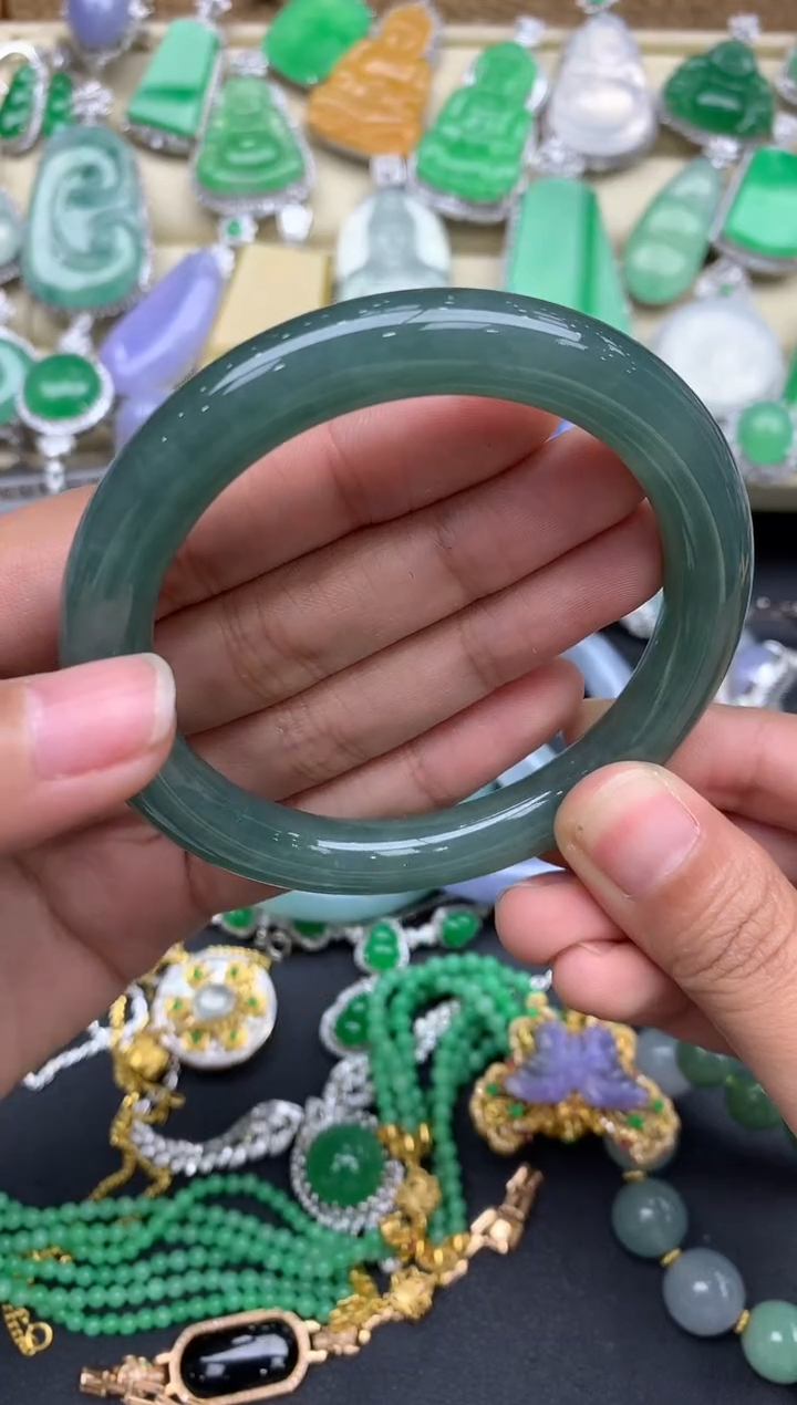 【闪购商品】翡翠手镯未镶嵌438-中国好珍宝